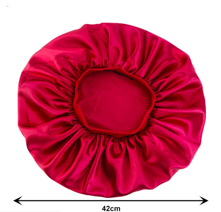 Beauty print Satin silk Bonnet sleep night cap Beauty print Satin silk Bonnet sleep night cap